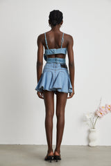 Aurélie Fiyonk Detaylı Kot Üst