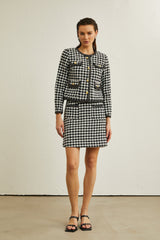 Renata Kazayağı Ceket Ve Etek Kombin Seti