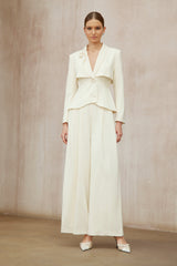 Teresa 3D Petal Blazer ve Pantolon Takımı