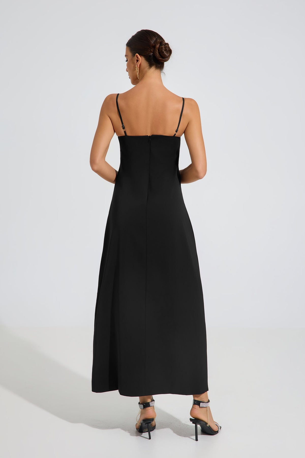 Ashby Bloom Cascade Maxi Elbise