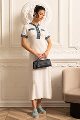 Aina Örgü Midi Elbise