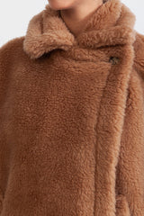 Alpaka ve Yün Karışımı Mont