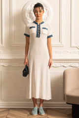 Aina Örgü Midi Elbise