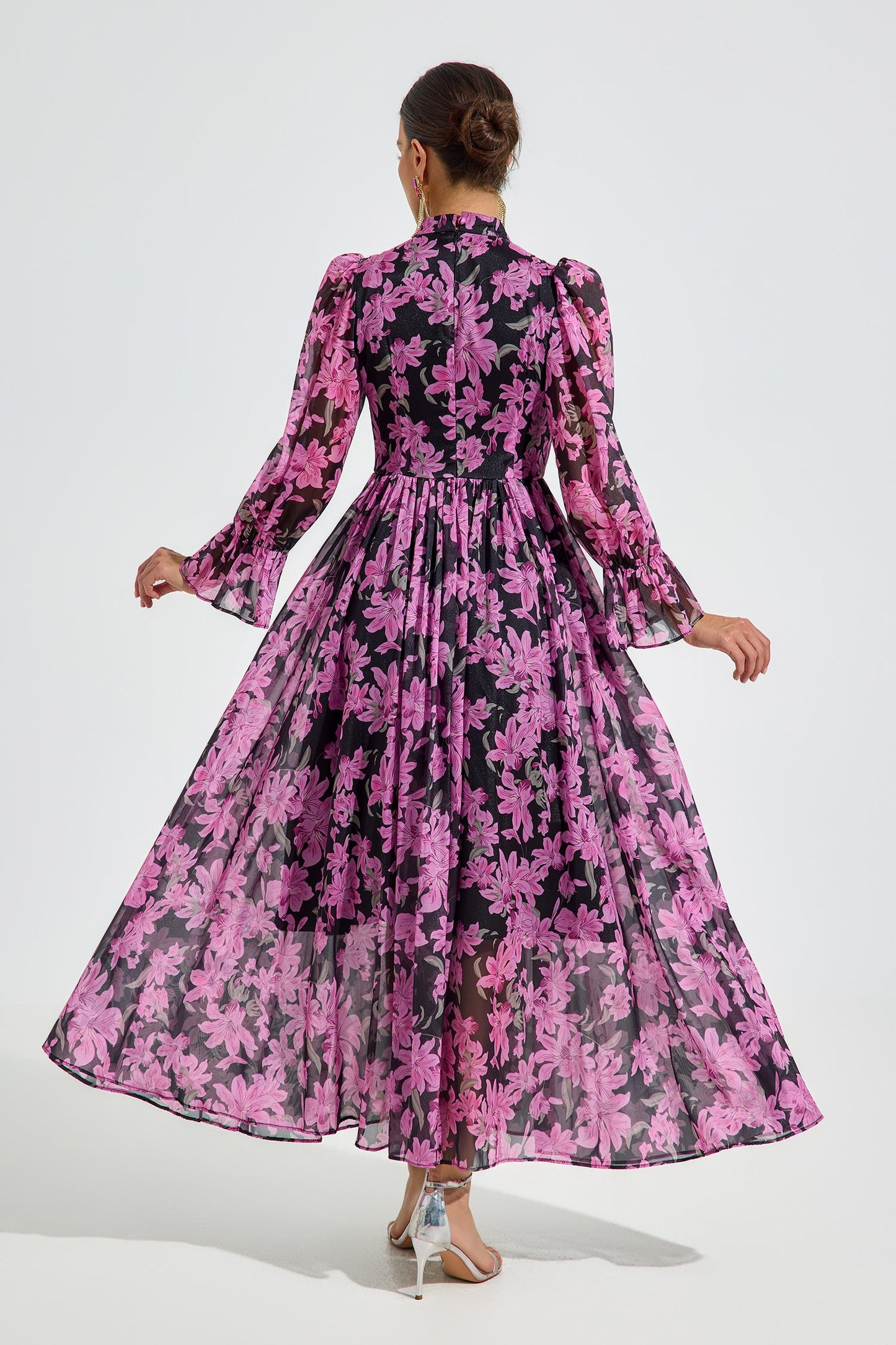 Corbett Midnight Bloom Maxi Elbise