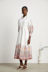 Raphaëlle Desenli Midi Elbise