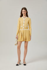 Clémence Yün Hırka & Etek Eşleştirme Seti