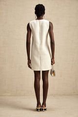 Béatrice Tüvit İşlemeli Mini Elbise