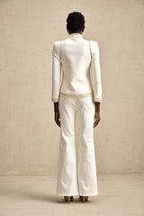 Aïda Boncuk İşlemeli Bedene Oturan Ceket