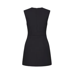 Roxane Suni Çiçek Süslemelerili Mini Elbise